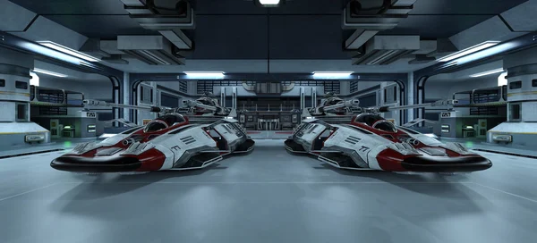Uzay gemisi 3d cg render