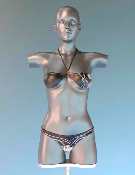 3D CG рендеринг манекена — стоковое фото