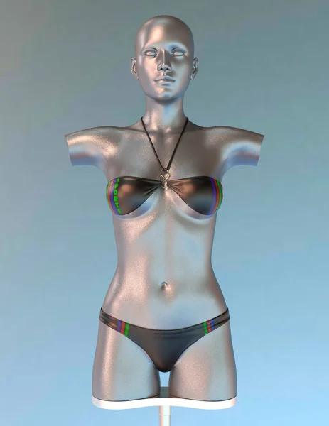 3D CG rendering of a mannequin — Stock Photo, Image
