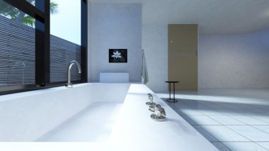 banyo 3d cg render