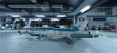 Uzay gemisi 3d cg render