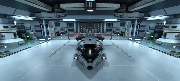 3D rendering cg statek kosmiczny — Zdjęcie stockowe