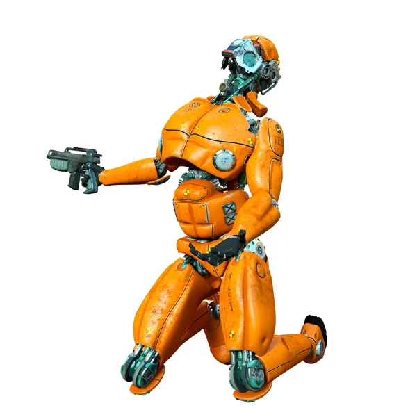 3D CG rendering of robot — Stock Photo, Image