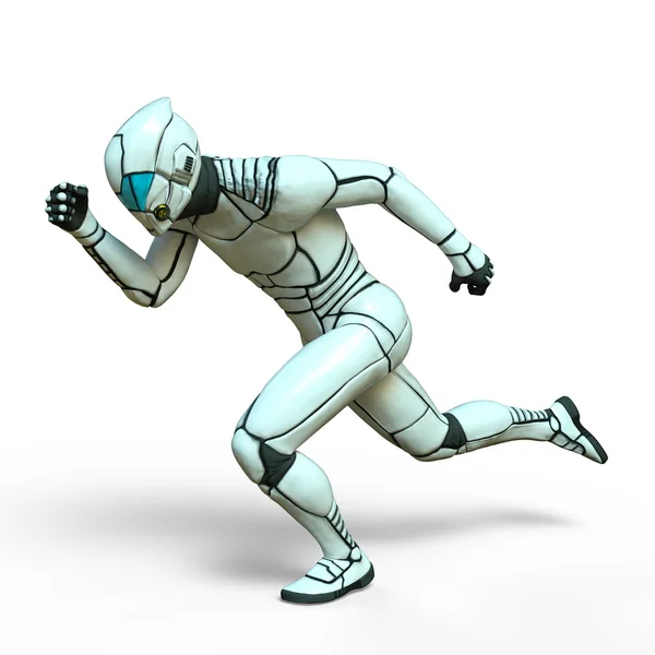 3D CG rendering of a super hero — Stock Photo, Image