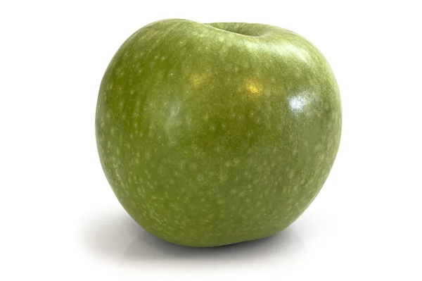 Grönt äpple — Stockfoto