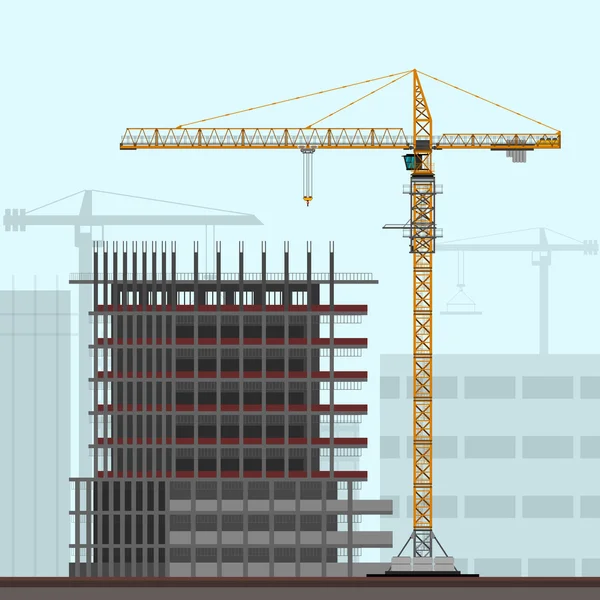 kule vinci inşaat alanında