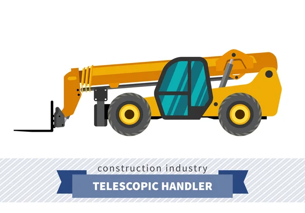 Empilhadeira telescópica —  Vetores de Stock