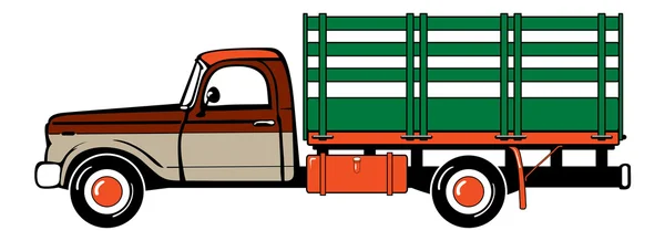 Ciężarówka pickup — Wektor stockowy