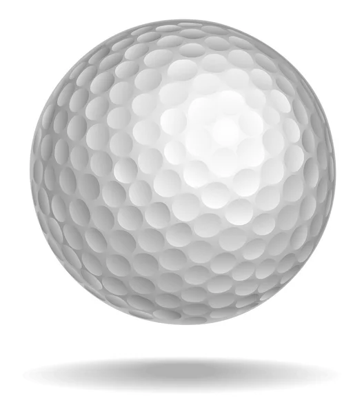 Golfbal — Stockvector