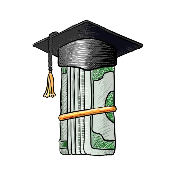 Límite de graduación del dinero — Vector de stock