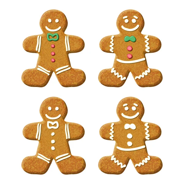 Gingerbread man — Stock Vector