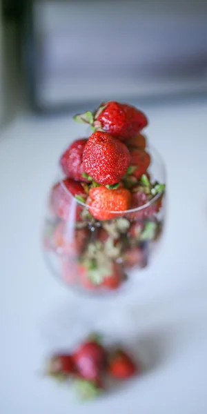 Nahrhafte Erdbeerfrucht — Stockfoto