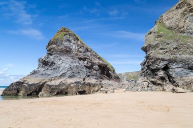 Porth Nanven Cornwall İngiltere 