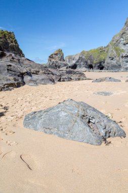 Porth Nanven Cornwall İngiltere 