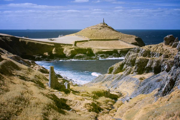 Cape Cornwall Cornwall England Großbritannien Kernow — Stockfoto