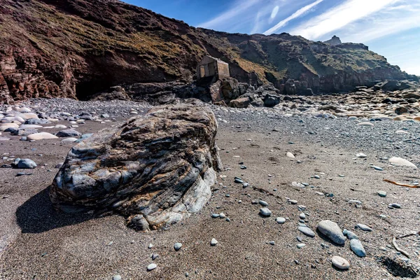 Nézi Felé Cape Cornwall Egyesült Királyságban — Stock Fotó