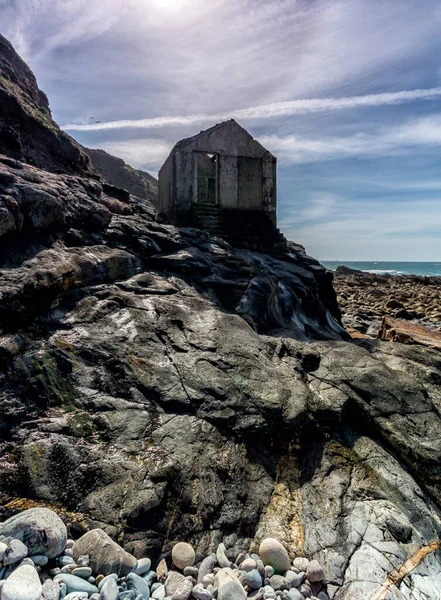 Cape Cornwall Cornwall Inglaterra Reino Unido Kernow — Foto de Stock