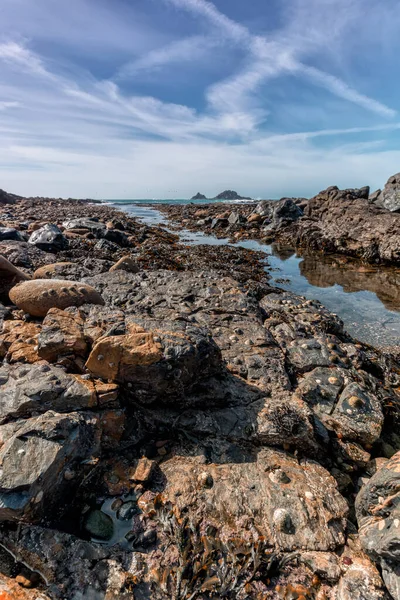 Cape Cornwall Cornwall England Storbritannien Kernow — Stockfoto