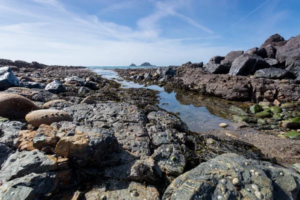 Cape Cornwall Cornwall England Kernow — Fotografia de Stock