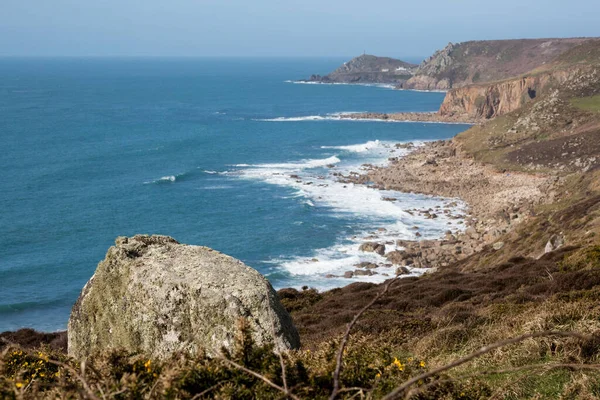 Porth Nanven Cornwall Αγγλία — Φωτογραφία Αρχείου