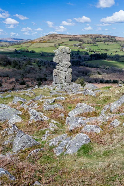 Bowermans Nose Dartmoor Devon England — Foto de Stock