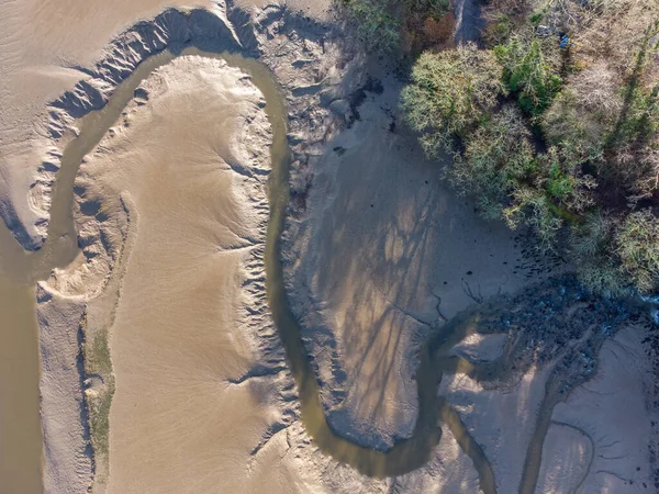 Luftaufnahme Des Strandes Norden Von Island — Stockfoto