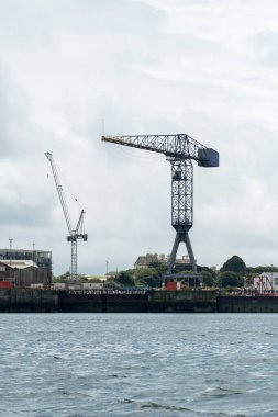 Falmouth Limanı Mısır Duvarı İngiltere 