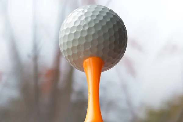 Golf Míček Odpališti — Stock fotografie