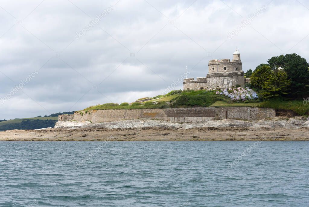 St mawes castle in cornwall england uk. Kernow.