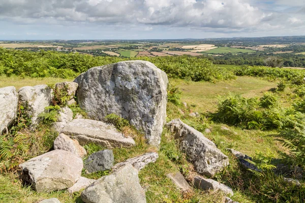 Godolphin Hill Cornwall Inglaterra Reino Unido Kernow — Foto de Stock