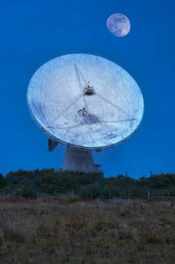 Teleskop Goonhilly 'nin devre dışı bırakıldığı bölge.