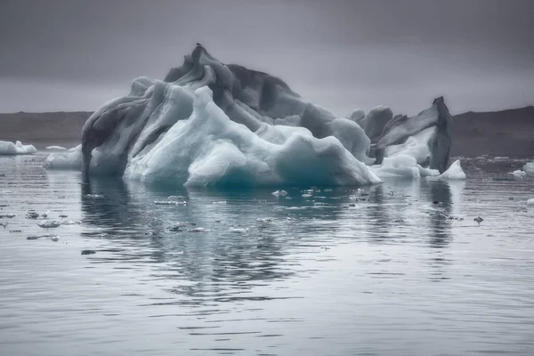 Ledovec Národním Parku Jokulsarlon Island — Stock fotografie