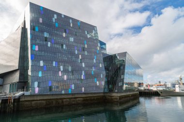 Modern şehir binasının duvarı