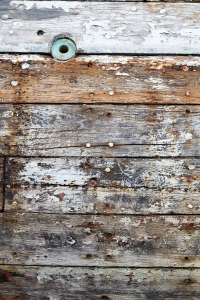 抽象的な古い木製のボートの部分 — ストック写真