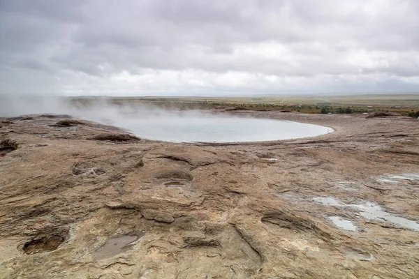 Old Geysers Iceland Volcanic — Stock Photo, Image