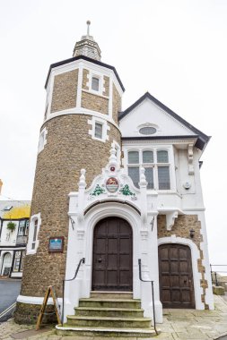 Bognor Regis, Batı Sussex, İngiltere kıyılarındaki güzel antik bina.