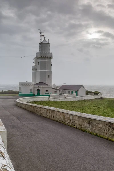 Ödlan Fyr Cornwall England Storbritannien — Stockfoto