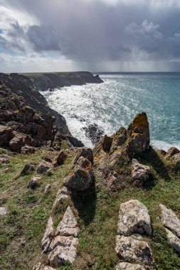 Kynance Koyu, Cornwall, İngiltere, İngiltere