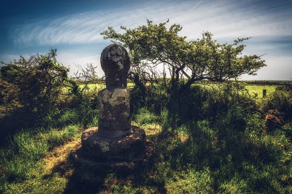 Die Lustigen Jungfrauen Der Nähe Von Lamorna Bucht Cornwall England — Stockfoto