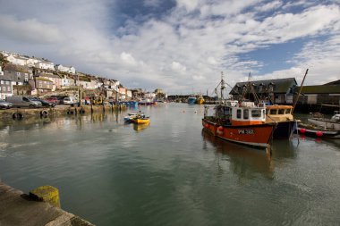 Mevagissey Limanı Cornwall İngiltere