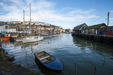 Mevagissey Limanı Cornwall İngiltere