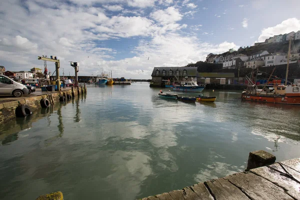 Mevagissey Harbour Cornwall England — Stockfoto