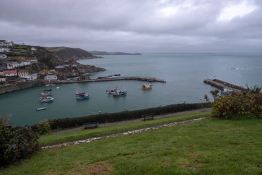 Mevagissey Limanı Cornwall İngiltere