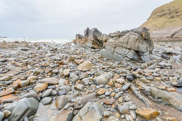 Duckpool Cornwall England Perto Bude — Fotografia de Stock