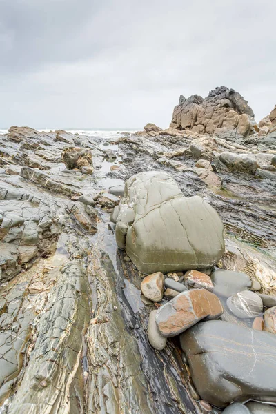 Andedammens England Nær Bude – stockfoto