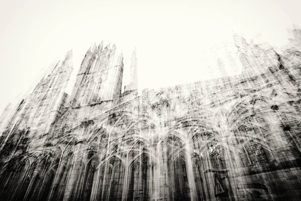 Multiexponering Truro Religiösa Katedralen — Stockfoto