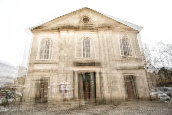 Multi Exposure Truro Religious Cathedral — Stock Photo, Image