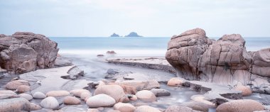 Porth Nanven Cornwall İngiltere 