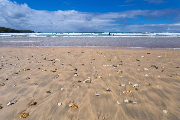 Newquay Ciudad Playa Cornwall England — Foto de Stock