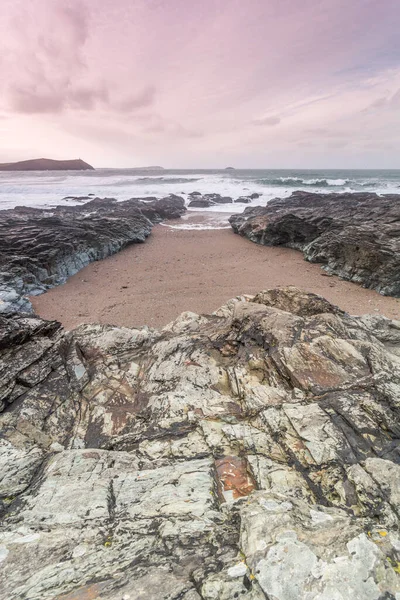 Rumps Pentire Head Cornwall England — стоковое фото